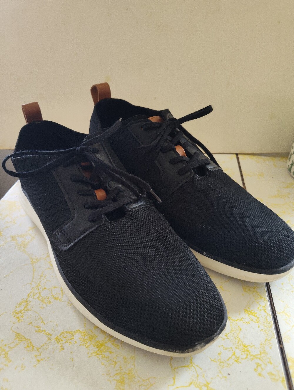 Men's Goodfellows Black Casual Lace-up Shoes Size 10 1/2